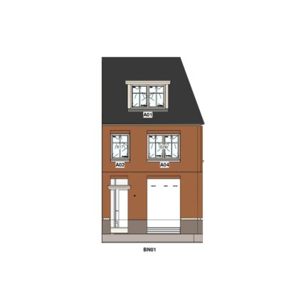 1-Wilgenrijk-Maassluis-Blok-16-Voorgevel-BN01