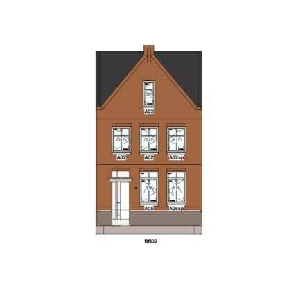 1-Wilgenrijk-Maassluis-Blok-16-Voorgevel-BN02