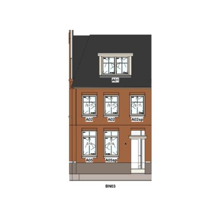 1-Wilgenrijk-Maassluis-Blok-16-Voorgevel-BN03