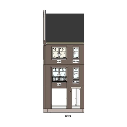 1-Wilgenrijk-Maassluis-Blok-22-Voorgevel-BN24