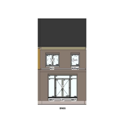 2-Wilgenrijk-Maassluis-Blok-17-Achtergevel-BN05