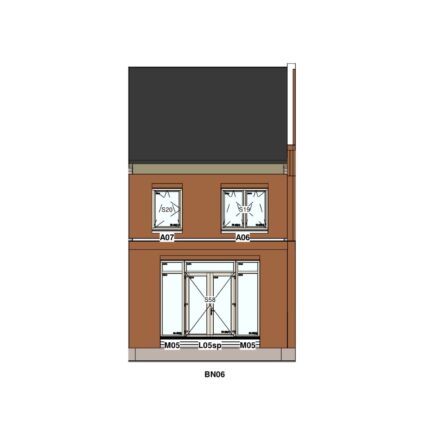 2-Wilgenrijk-Maassluis-Blok-17-Achtergevel-BN06