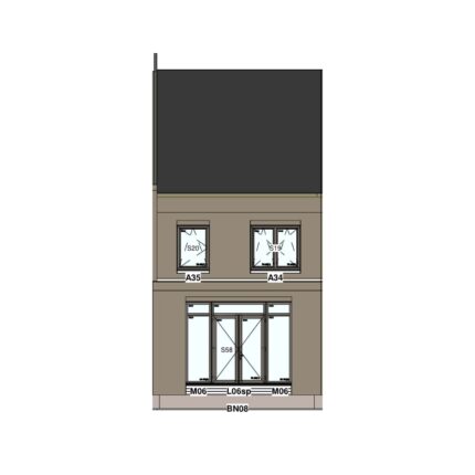 2-Wilgenrijk-Maassluis-Blok-18-Achtergevel-BN08