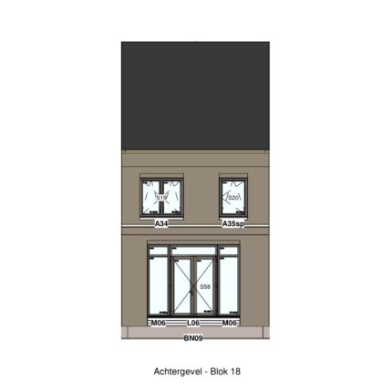 2-Wilgenrijk-Maassluis-Blok-18-Achtergevel-BN09