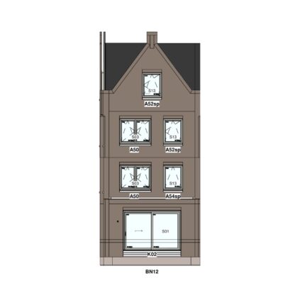 2-Wilgenrijk-Maassluis-Blok-21-Achtergevel-BN12