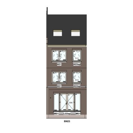 2-Wilgenrijk-Maassluis-Blok-22-Achtergevel-BN23
