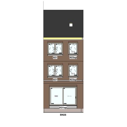 2-Wilgenrijk-Maassluis-Blok-23-Achtergevel-BN28