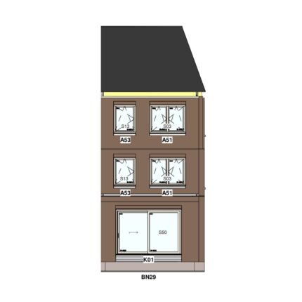 2-Wilgenrijk-Maassluis-Blok-23-Achtergevel-BN29